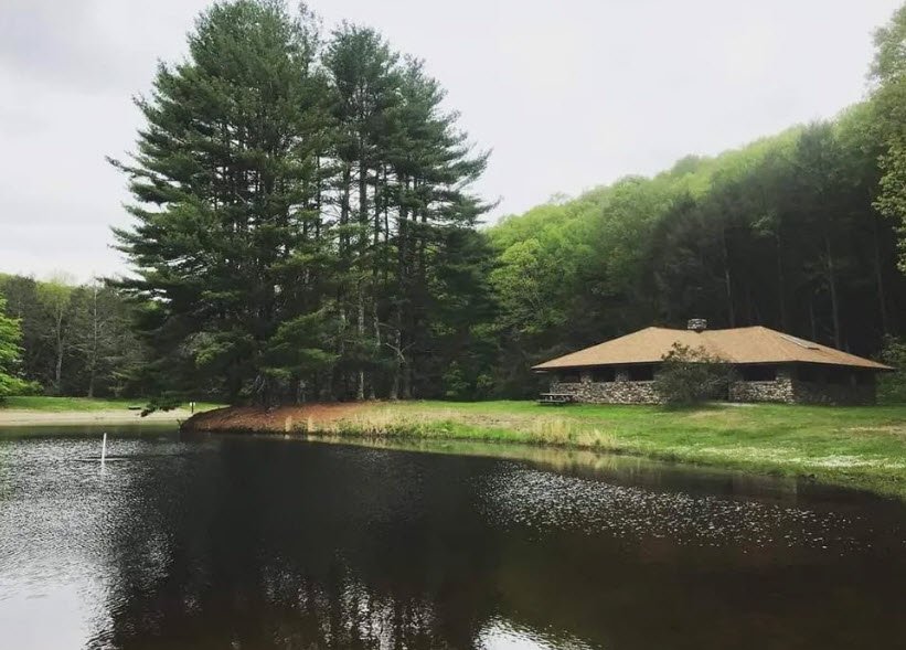Mashamoquet Brook State Park, Connecticut, USA